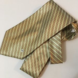 Versace V2 Silk Tie Made in Italy